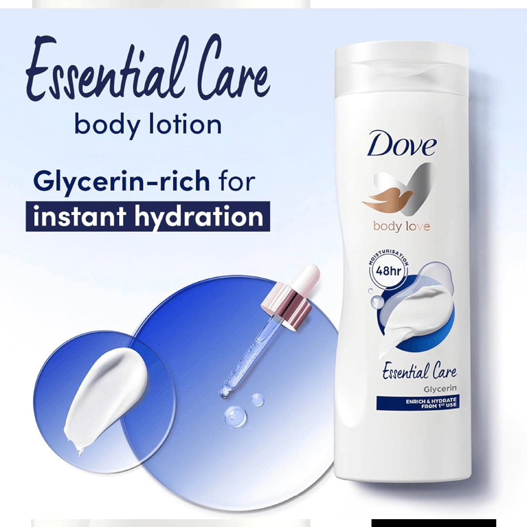 Dove Body Love Essential Care Body Lotion 400ml