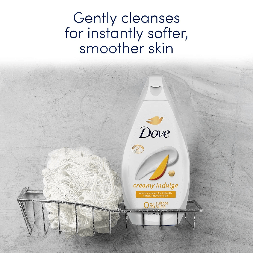 Dove Creamy Indulge Moisturizing Body Wash – 450ml