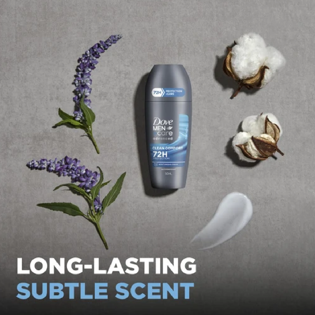Dove Men+Care Roll On Clean Comfort 50ml