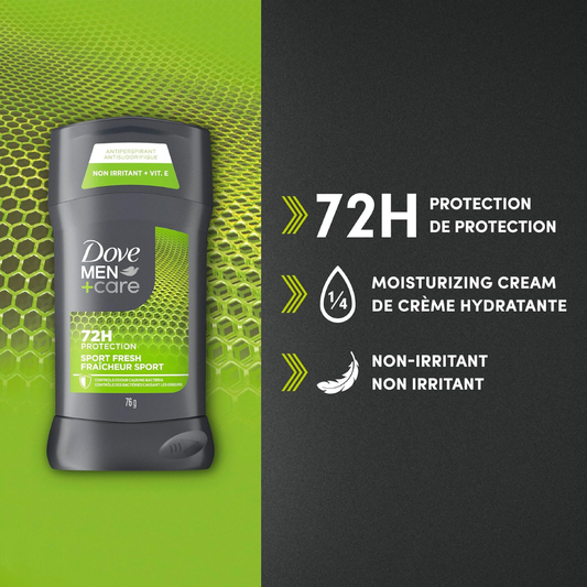 Dove Men+Care Sport Fresh Antiperspirant Stick 76g