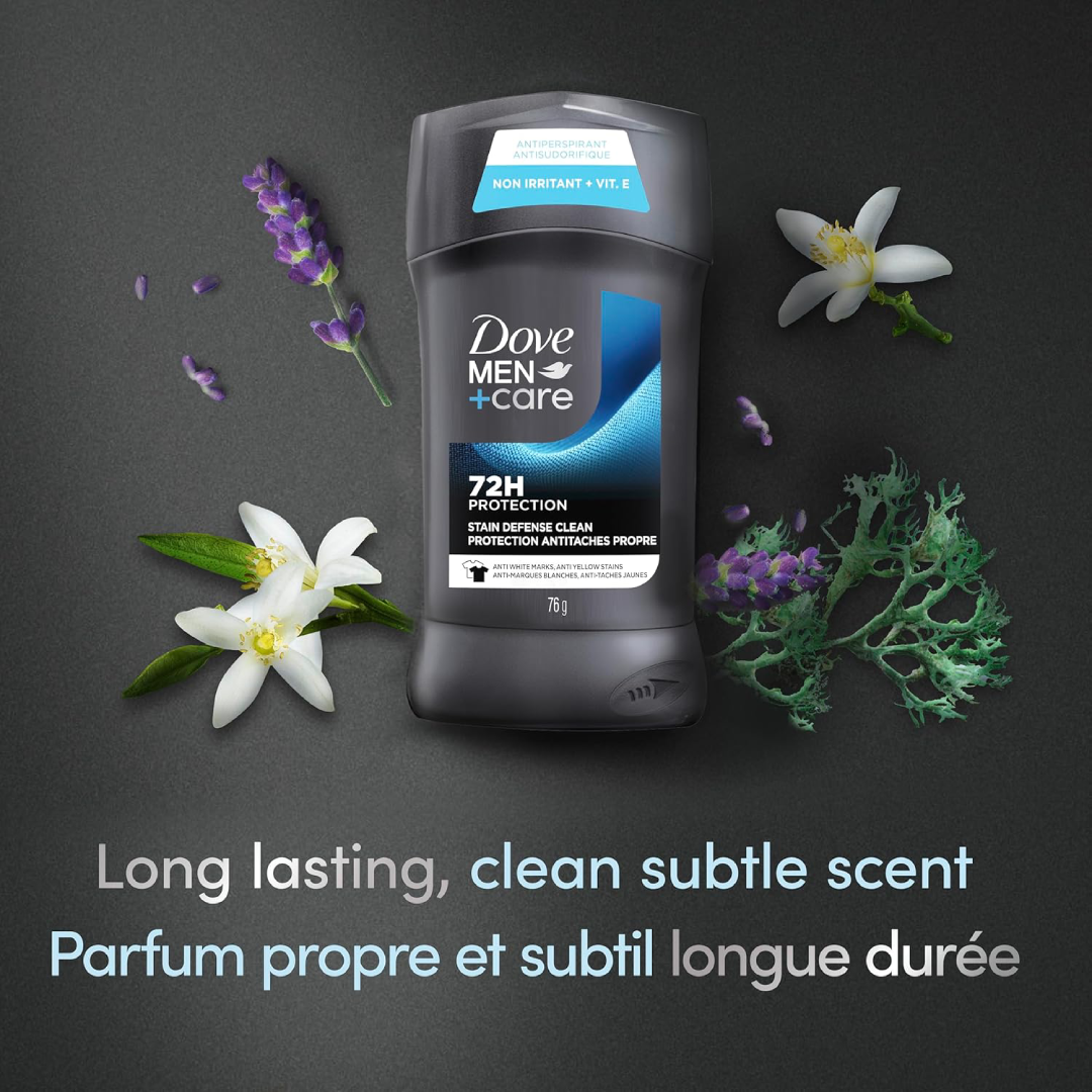 Dove Men+Care Stain Defense Antiperspirant Stick 76g
