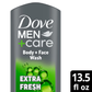 MenCare Extra Fresh 3-in-1 Body &amp; Face Wash 400ml
