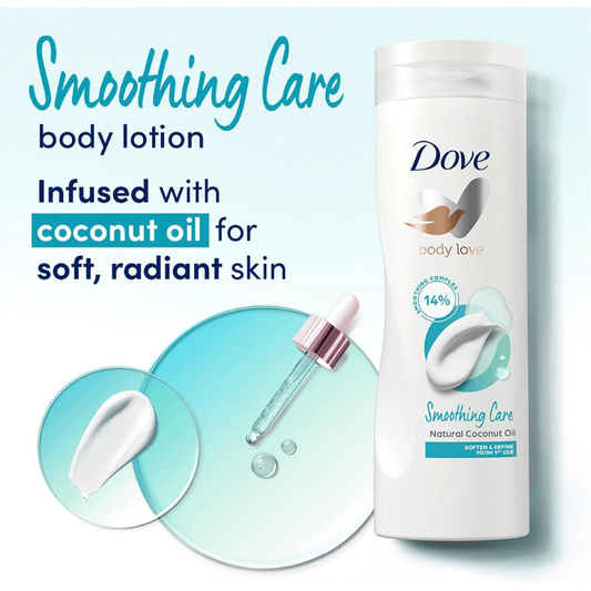 Dove Coconut Almond Body Lotion 400ml