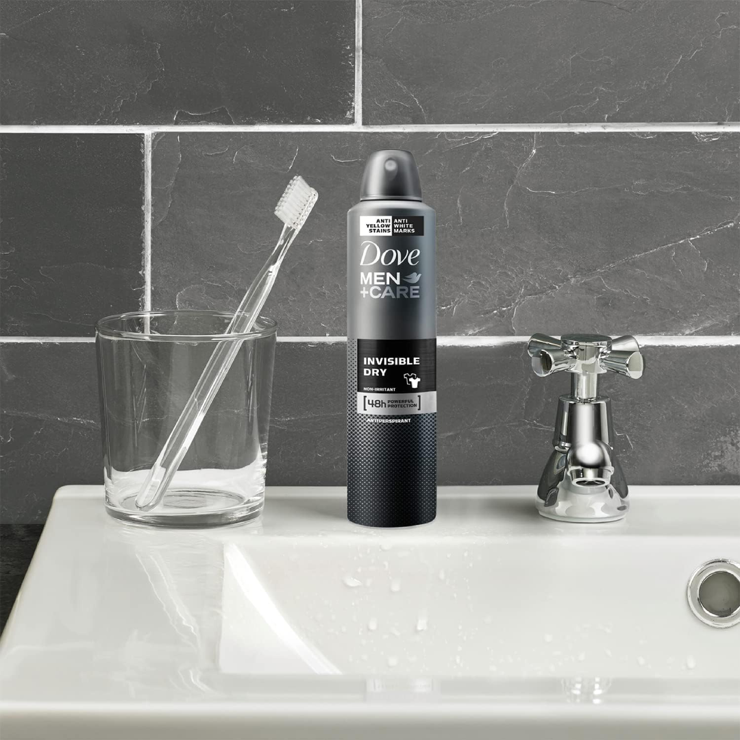Dove Men+Care Invisible Dry Deodorant Spray 250ml