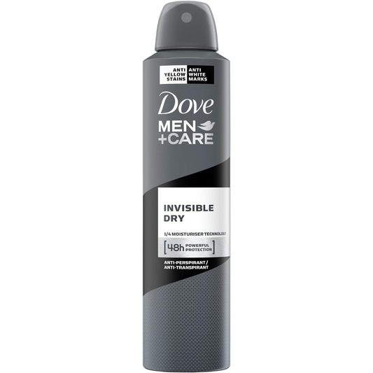 Dove Men+Care Invisible Dry Deodorant Spray 250ml