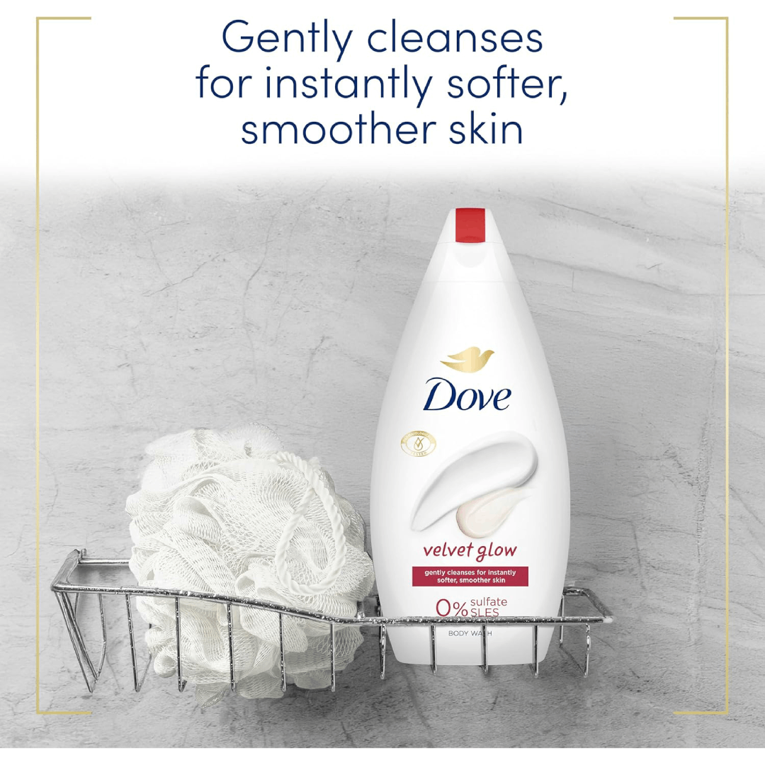 Dove Velvet Glow Body Wash 450ml