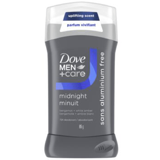 Dove Men+Care Midnight Deodorant Bergamot & White Amber 85g