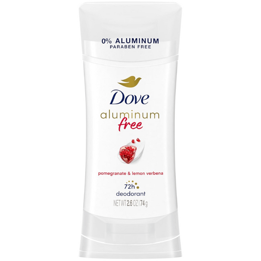 Dove 0% Aluminum Pomegranate & Lemon Verbena Deodorant Stick
