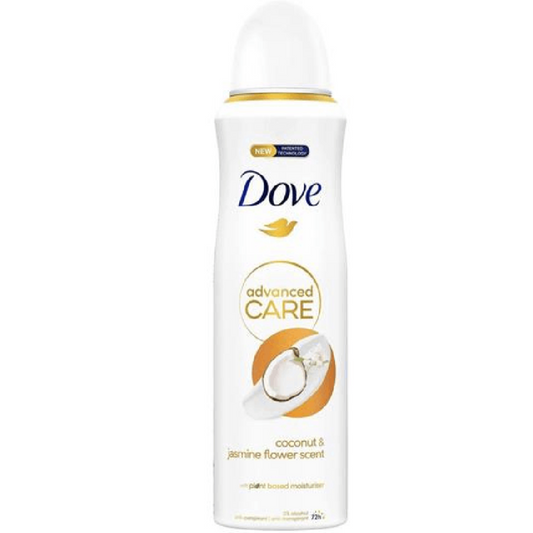 Dove Advanced Care Coconut & Jasmine 72H Anti-Perspirant Spray 200ml