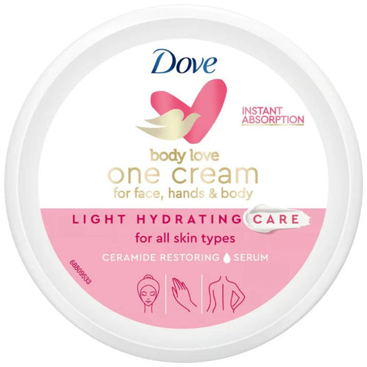 Dove Body Cream Light Hydration 250ml