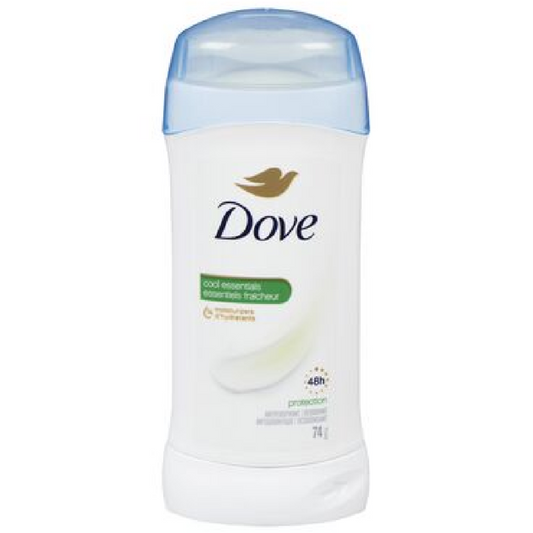 Dove Cool Essentials Invisible Solid Antiperspirant 74g