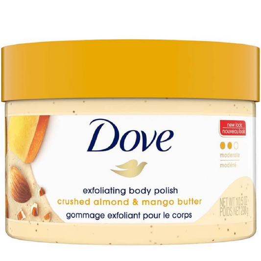 Dove Crushed Almond & Mango Butter Body Polish 298g