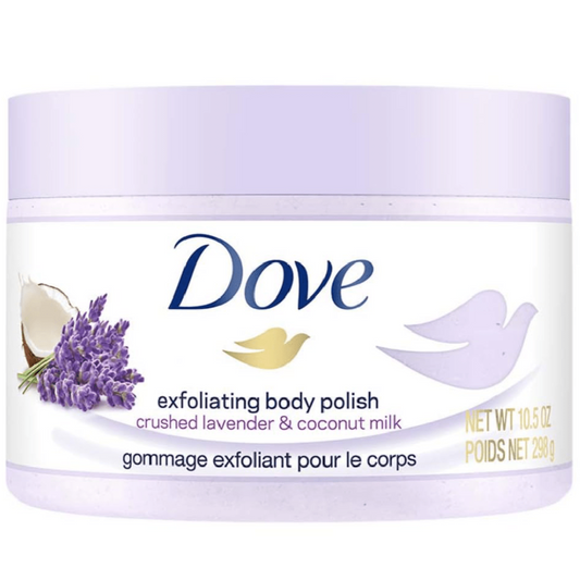 Dove Crushed Lavender & Coconut Milk Body Polish 298g