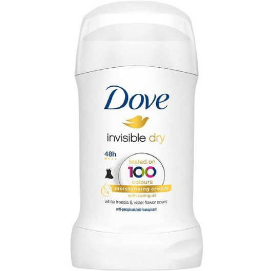 Dove Invisible Dry Antiperspirant Stick 40g