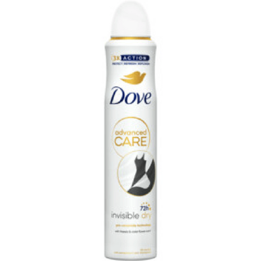 Dove Invisible Dry Deodorant Spray 200ml