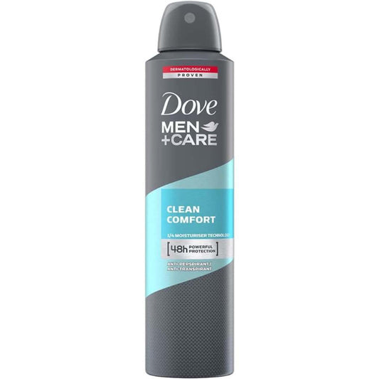 Dove Men+Care Clean Comfort Spray 250ml