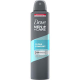 Dove Men+Care Clean Comfort Spray 250ml