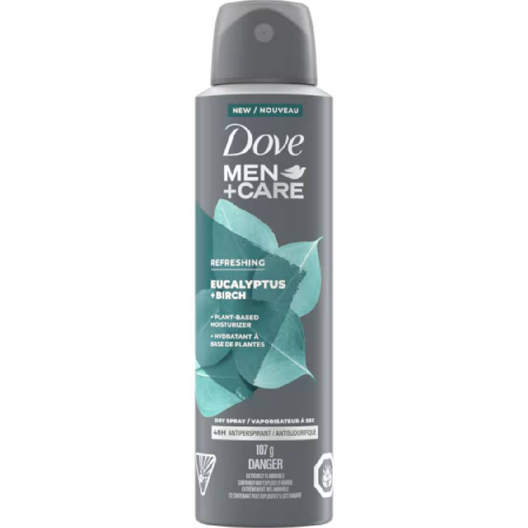Dove Men+Care Eucalyptus & Birch Dry Spray 107g