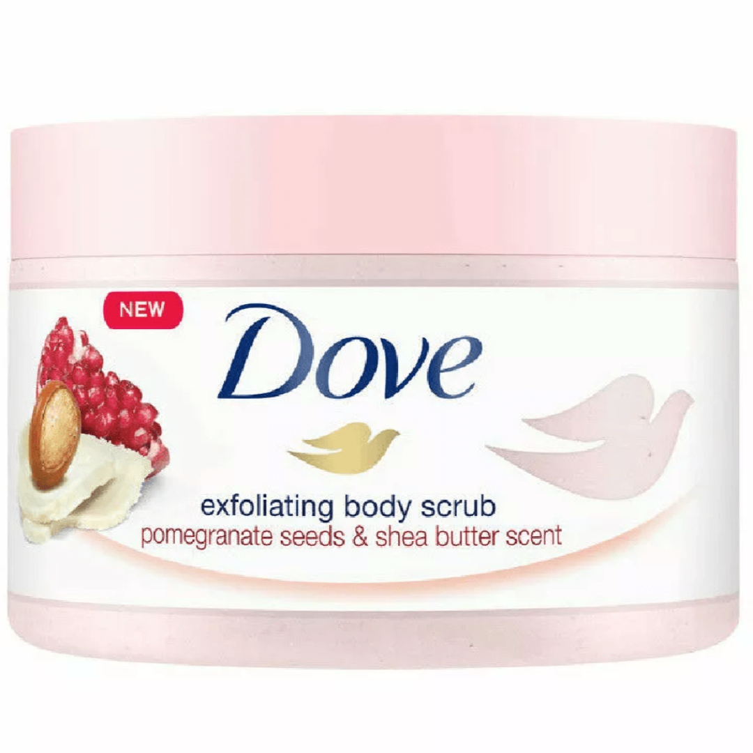 Dove Pomegranate & Shea Butter Body Scrub 225ml