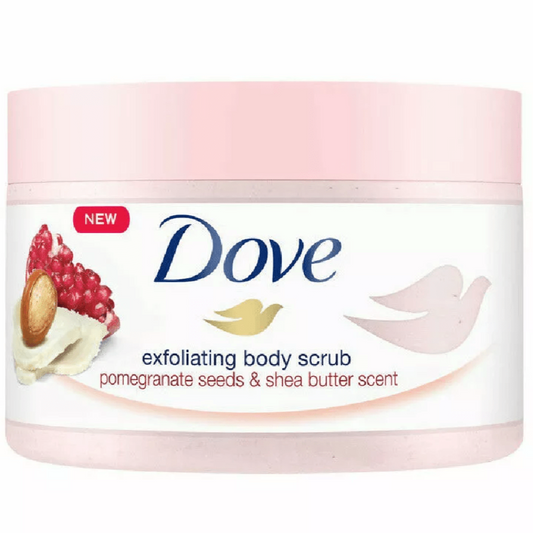 Dove Pomegranate & Shea Butter Body Scrub 225ml
