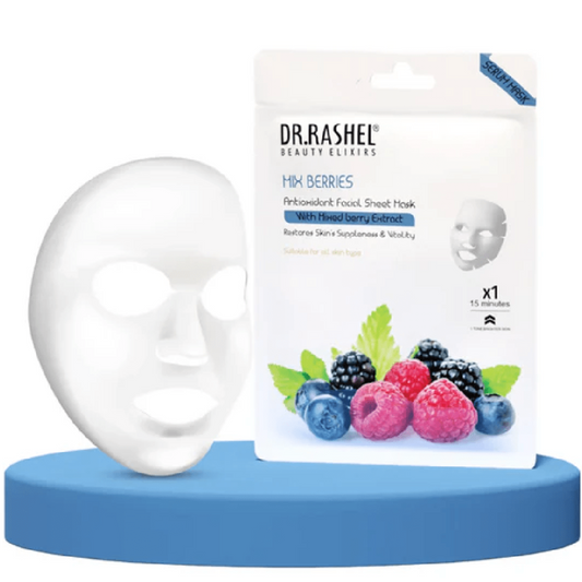 Dr. Rashel Mix Berries Sheet Mask with Serum