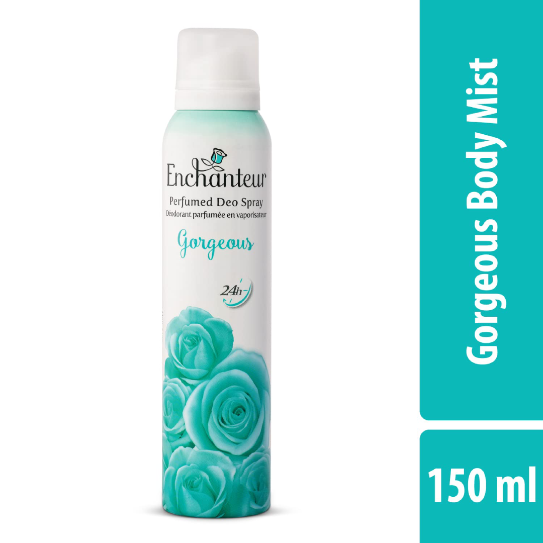Enchanteur Gorgeous Perfumed Deo Spray for Women 150ml