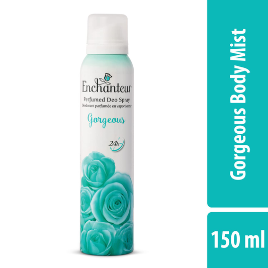 Enchanteur Gorgeous Perfumed Deo Spray for Women 150ml
