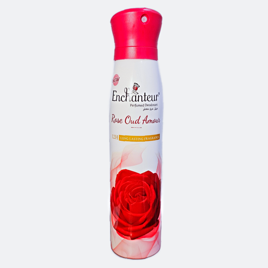 Enchanteur Rose Oud Amour Perfumed Deodorant Spray 150ml