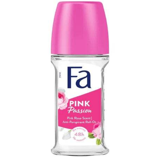 FA Pink Passion Rose Roll-On Deodorant 50ml