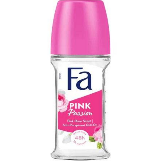 FA Pink Passion Rose Roll-On Deodorant 50ml