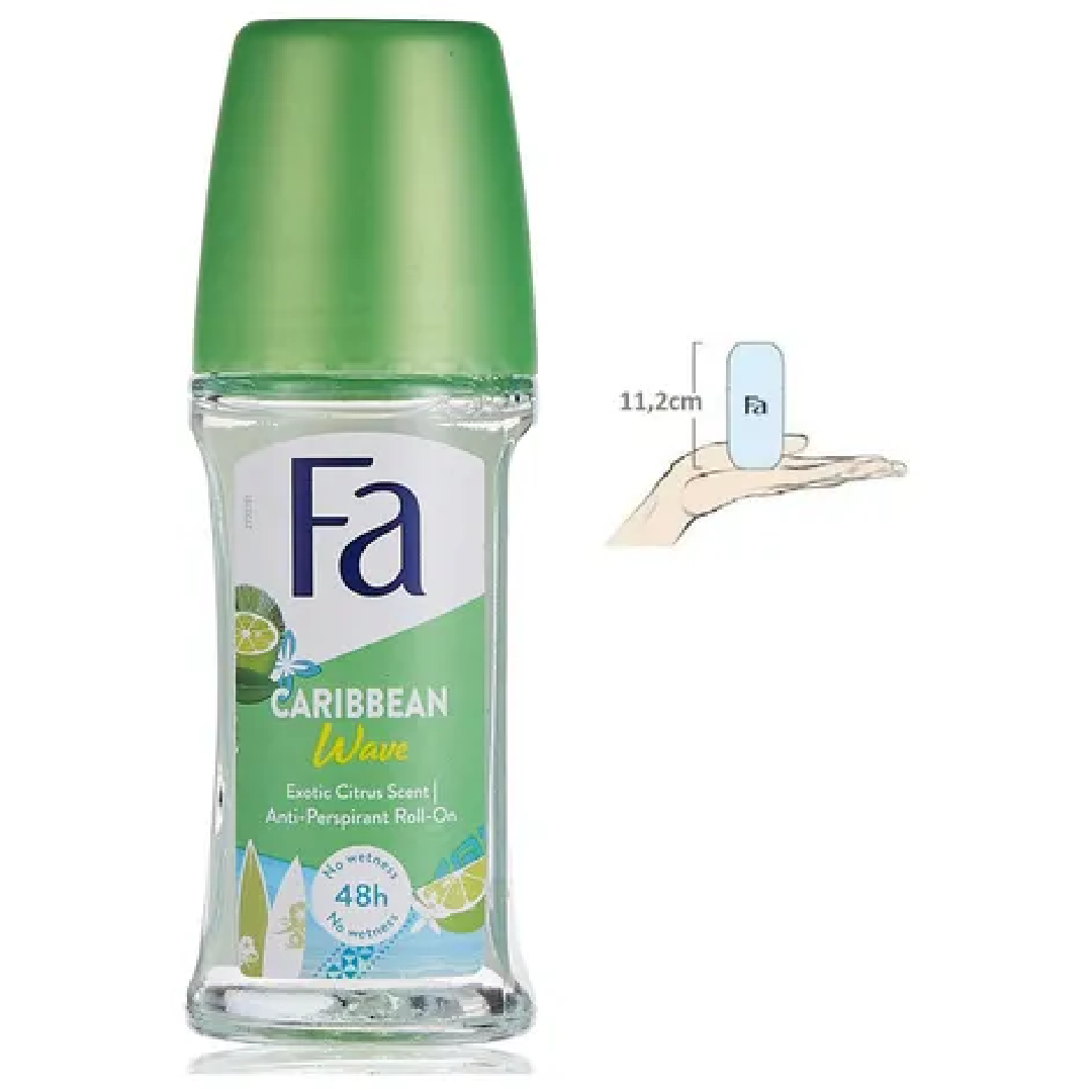Fa Caribbean Wave Anti-Perspirant Roll-On 50ml