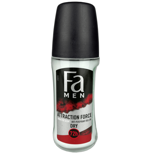 FA Men Attraction Force Anti-Perspirant Roll-On 50ml