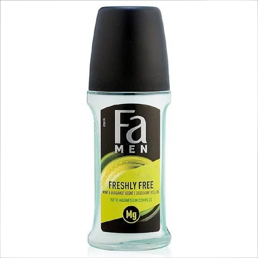 FA Roll-On Mint & Bergamot Deodorant for Men 50ml