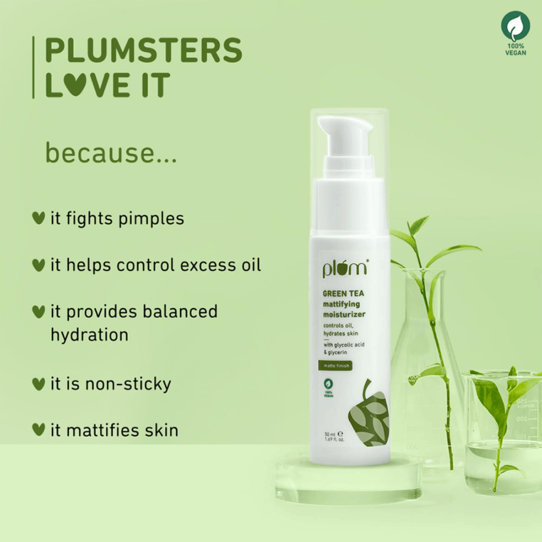 Plum Green Tea Mattifying Moisturizer 50ml