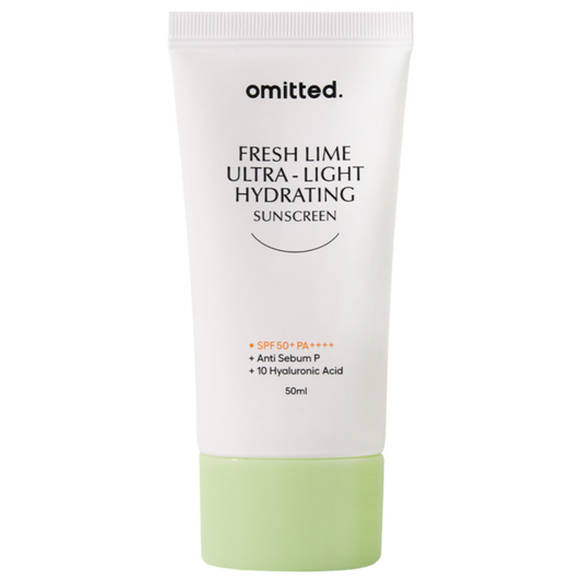 Omitted Fresh Lime Glow Moisture Sunscreen SPF50+ PA++++ (50ml)