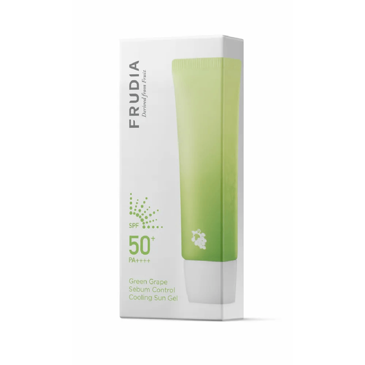 Frudia Green Grape Sebum Control Cooling Sun Gel SPF50+ PA++++ 50g