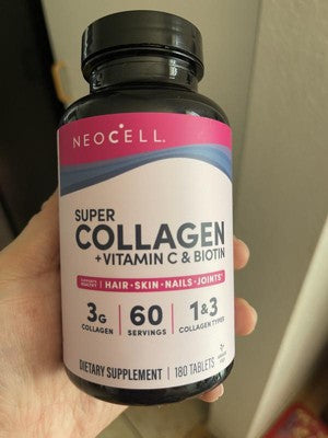 NeoCell Super Collagen + Vitamin C & Biotin – 180 Tablets