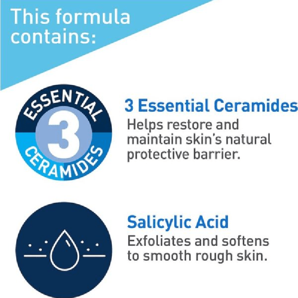 CeraVe SA Cream for Rough &  Bumpy Skin 340g