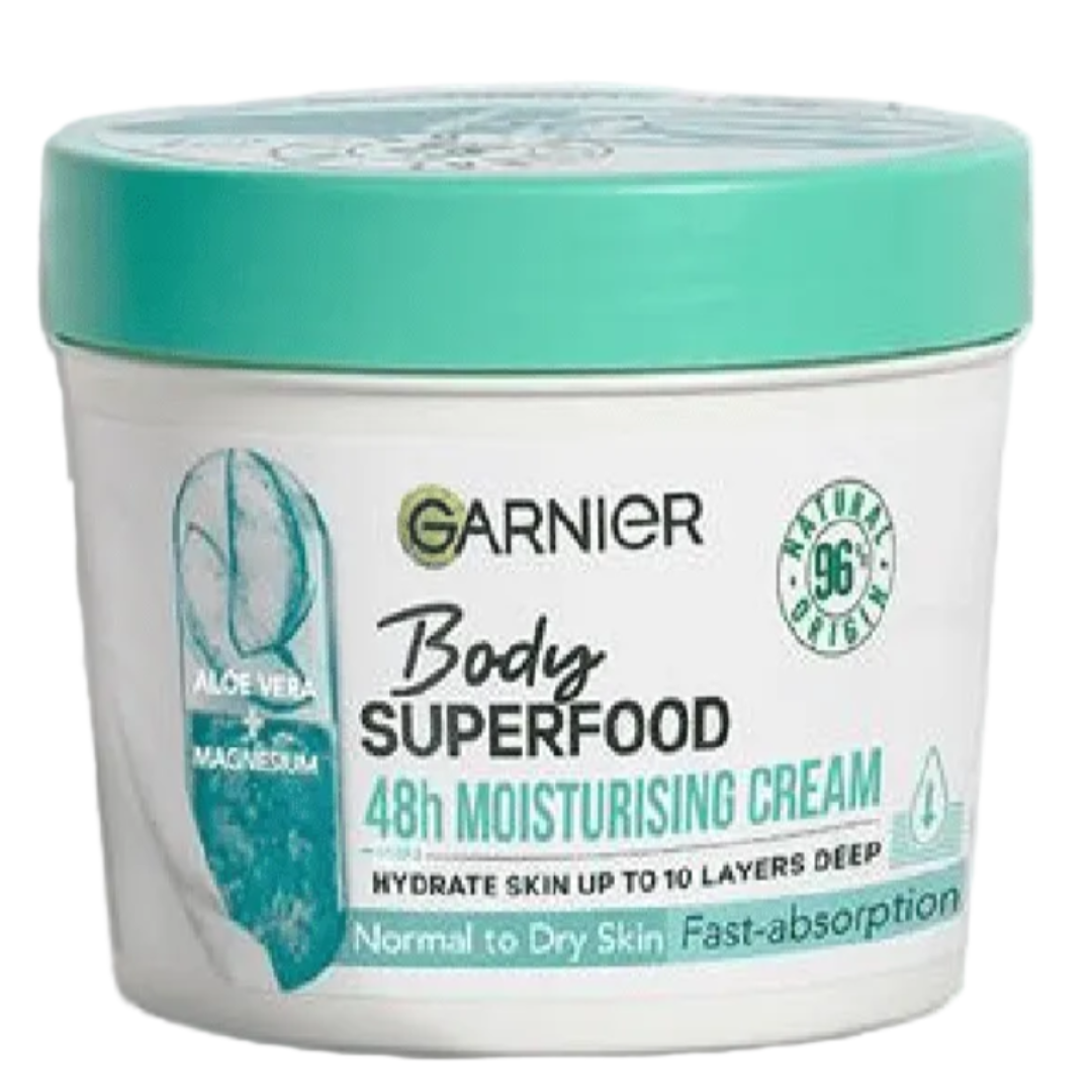 Garnier Body Superfood Aloe Vera & Magnesium Cream 380ml