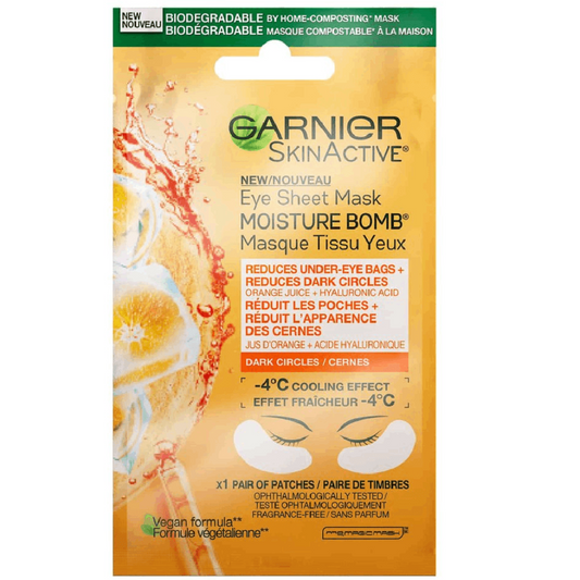 Garnier Moisture Bomb Brightening Eye Sheet Mask