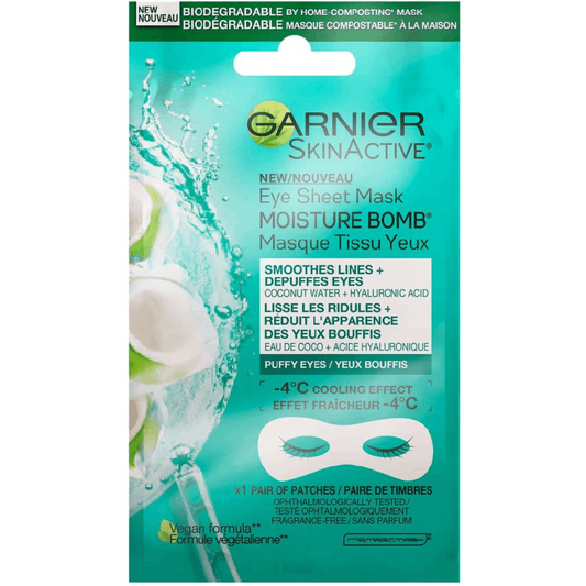 Garnier Moisture Bomb Energizing Eye Sheet Mask