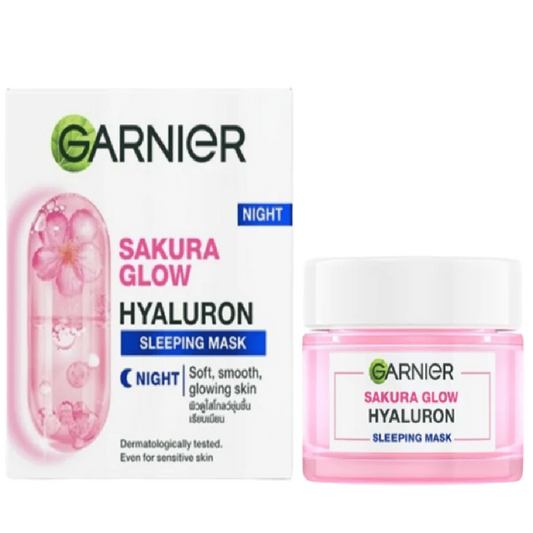Garnier Sakura Glow Hyaluron Night Mask 50ml