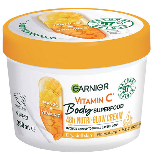 Garnier Vitamin C Nutri Glow Body Cream 380ml
