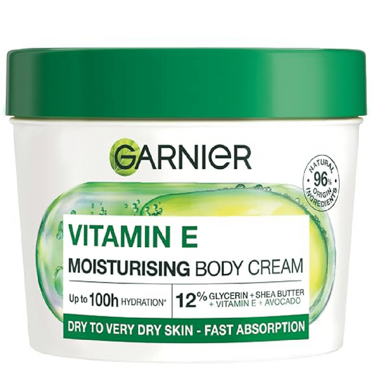 Garnier Vitamin E Moisturizing Body Cream 380ml