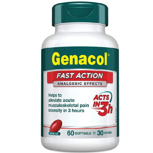 Genacol Fast Action Analgesic Softgels (60)