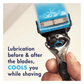 Gillette ProShield Chill Razor Set + 3 Refills