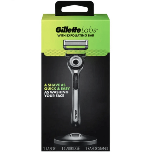 Gillette Labs Exfoliating Razor Set with Stand
