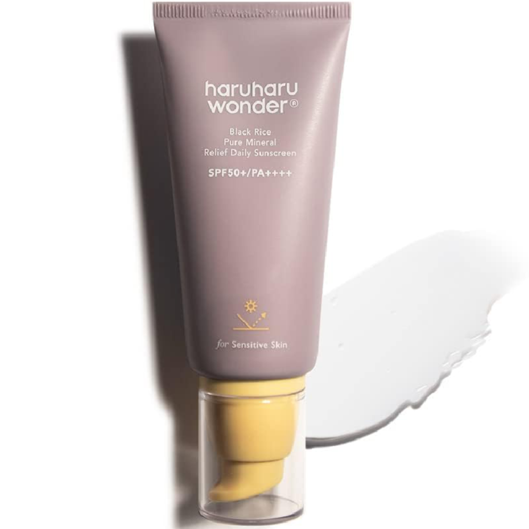 Haruharu Wonder Black Rice Mineral Sunscreen SPF50+ PA++++ 50ml