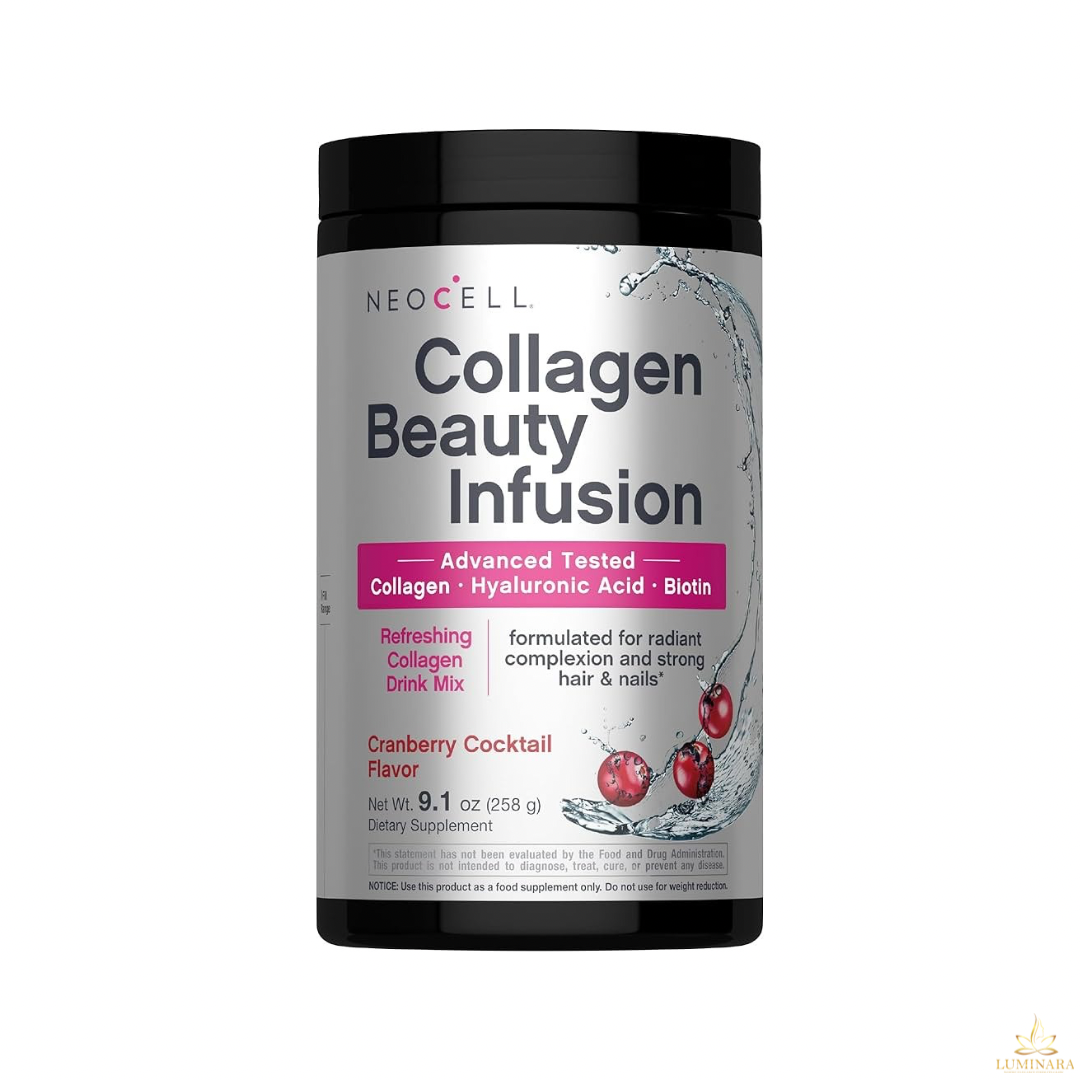 NeoCell Collagen Beauty Infusion with Biotin Drink Mix – Cranberry (330g)