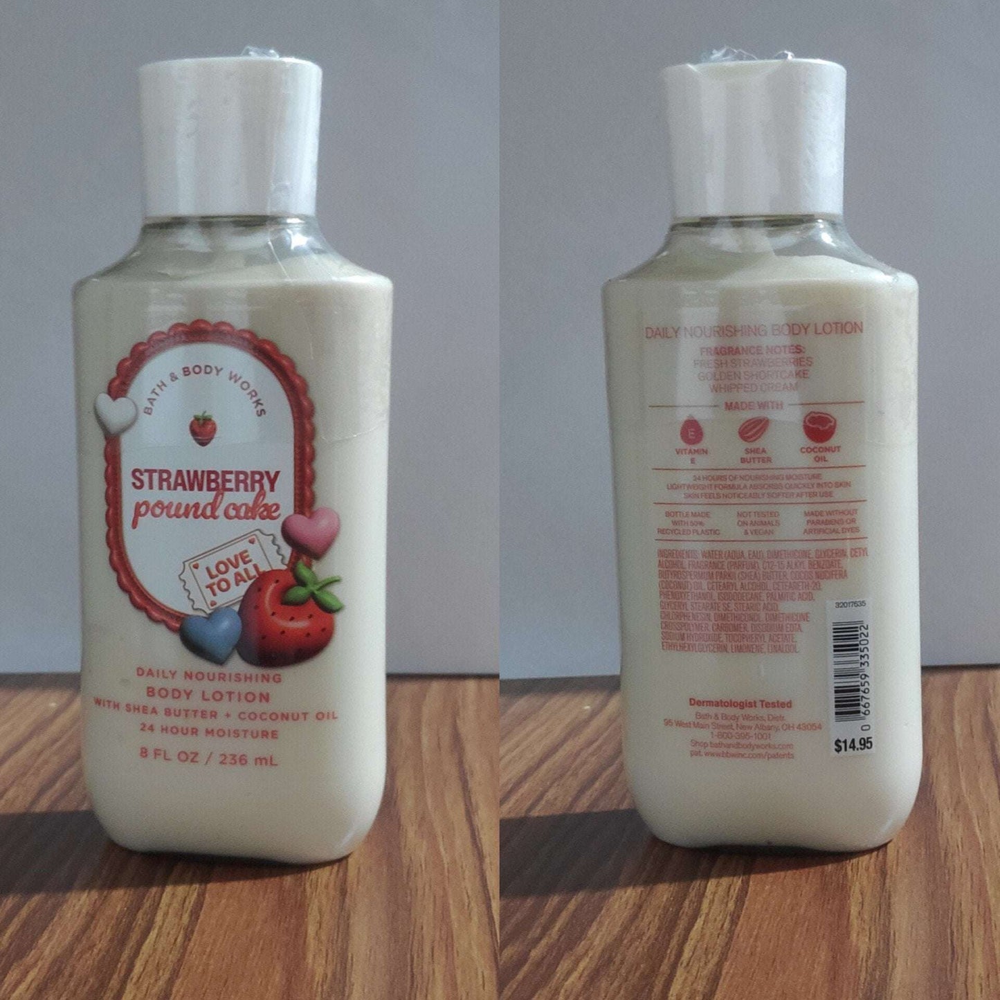 Bath & Body Works Strawberry Pound Cake Body Lotion (236ml)